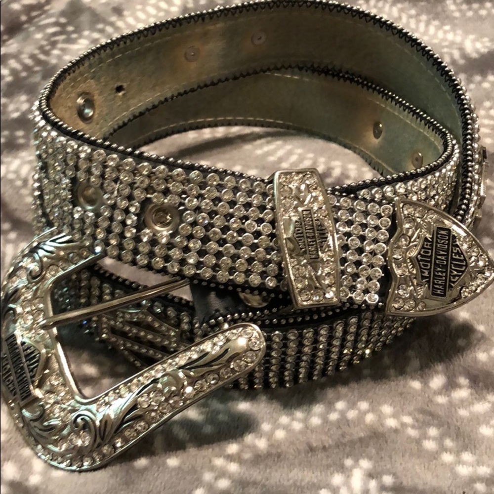 Harley Davidson Crystal Saturday Night Belt